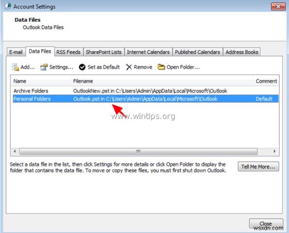 Outlook फ़ोल्डर संरचना को नई PST फ़ाइल में कॉपी करें - चरण-दर-चरण गाइड