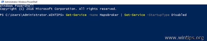 Windows Server 2016 पर Downloaded Maps Manager सर्विस त्रुटि हल करें
