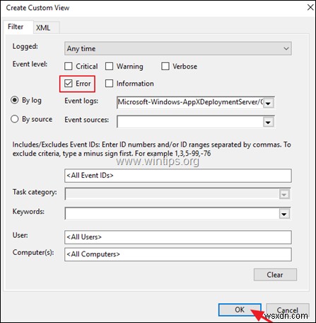 AppX परिनियोजन विफलताओं का निवारण: PowerShell और इवेंट व्यूअर लॉग देखना