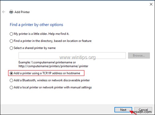 Windows Server 2016 पर ग्रुप पॉलिसी के माध्यम से नेटवर्क प्रिंटर परिनियोजित करें
