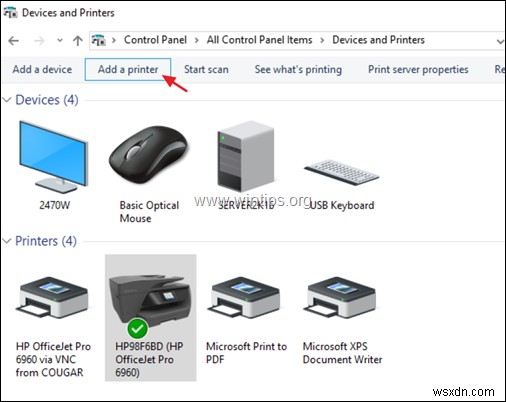 Windows Server 2016 पर ग्रुप पॉलिसी के माध्यम से नेटवर्क प्रिंटर परिनियोजित करें