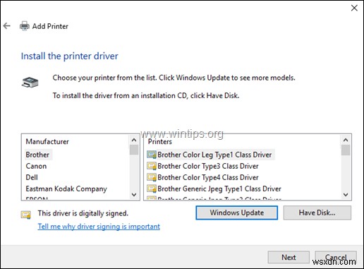 Windows Server 2016 पर ग्रुप पॉलिसी के माध्यम से नेटवर्क प्रिंटर परिनियोजित करें