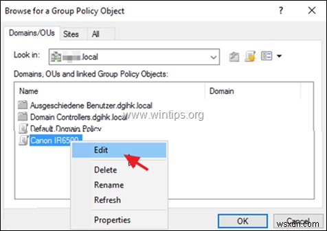 Windows Server 2016 पर ग्रुप पॉलिसी के माध्यम से नेटवर्क प्रिंटर परिनियोजित करें