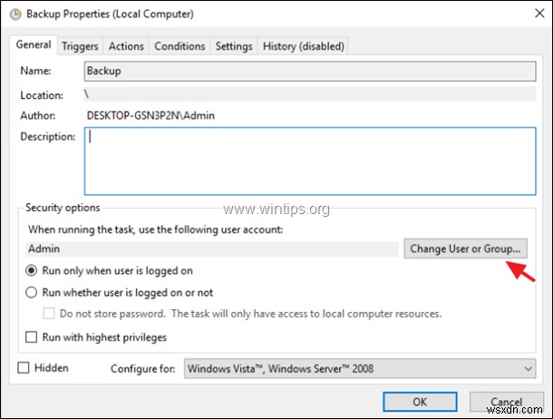 Windows शेड्यूल्ड टास्क चलाएं: बैकग्राउंड बनाम फोरग्राउंड - चरण-दर-चरण गाइड