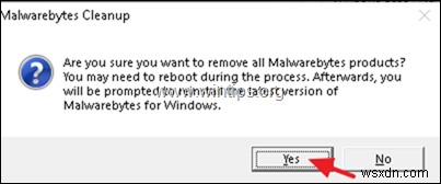 विंडोज 10 पर Malwarebytes इंस्टॉल करते समय  An error occurred  ठीक करें – त्वरित समाधान