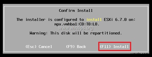 चरण-दर-चरण गाइड: बेयर-मेटल सर्वर पर VMware vSphere ESXi 6.7 इंस्टॉल करना