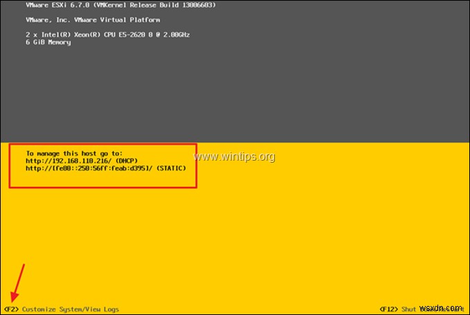 चरण-दर-चरण गाइड: बेयर-मेटल सर्वर पर VMware vSphere ESXi 6.7 इंस्टॉल करना