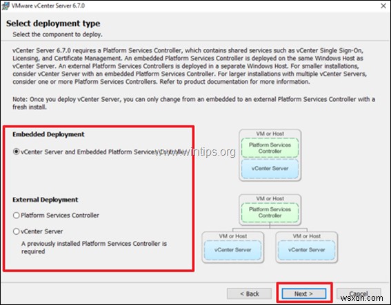 विंडोज पर VMware vCenter Server 6.7 स्थापित करने की चरण-दर-चरण गाइड