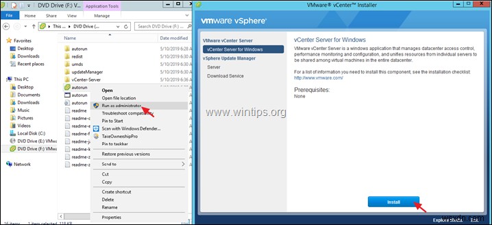 विंडोज पर VMware vCenter Server 6.7 स्थापित करने की चरण-दर-चरण गाइड