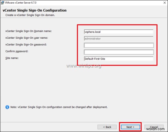 विंडोज पर VMware vCenter Server 6.7 स्थापित करने की चरण-दर-चरण गाइड