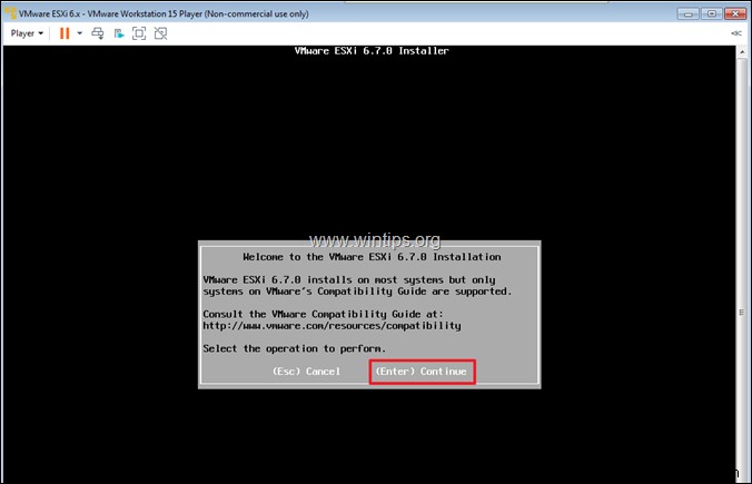 चरण-दर-चरण मार्गदर्शिका: VMware Workstation 15 पर VMware ESXi 6.7 इंस्टॉल करना