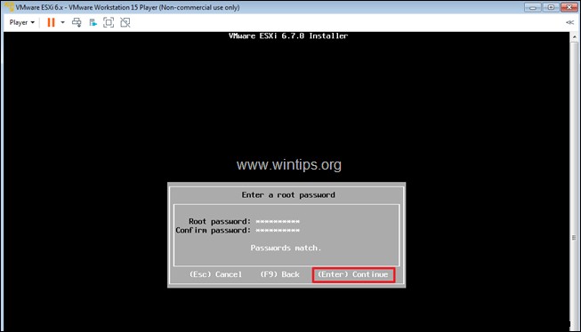 चरण-दर-चरण मार्गदर्शिका: VMware Workstation 15 पर VMware ESXi 6.7 इंस्टॉल करना