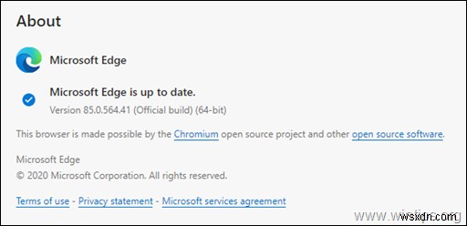 Microsoft Edge KB4559309 अपडेट के बाद धीमे प्रदर्शन को ठीक करें