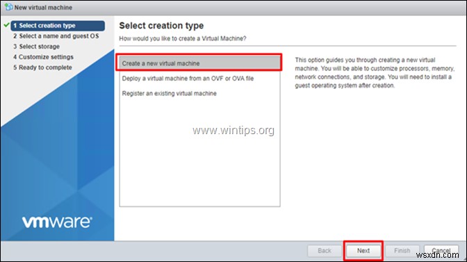 ESXi 6.7 हाइपरवाइज़र पर वर्चुअल मशीन बनाने की चरण-दर-चरण मार्गदर्शिका