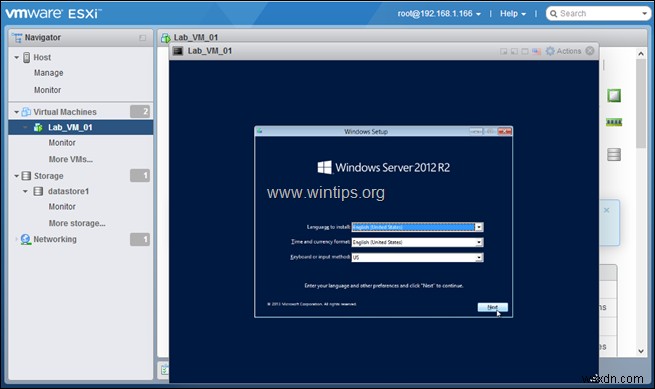 ESXi 6.7 हाइपरवाइज़र पर वर्चुअल मशीन बनाने की चरण-दर-चरण मार्गदर्शिका