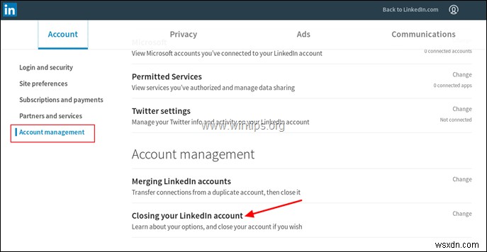 LinkedIn खाते को स्थायी रूप से हटाने की चरण-दर-चरण मार्गदर्शिका