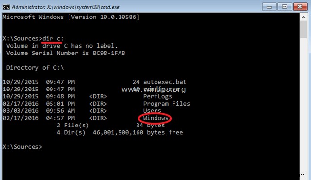 UEFI सिस्टम पर विंडोज 10 बूट कॉन्फिगरेशन अपडेट एरर ठीक करें
