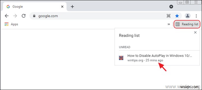 Chrome रीडिंग लिस्ट को डेस्कटॉप और मोबाइल पर सक्षम या अक्षम करें - त्वरित गाइड