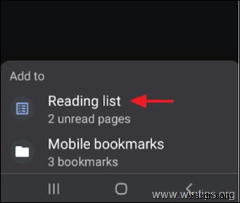 Chrome रीडिंग लिस्ट को डेस्कटॉप और मोबाइल पर सक्षम या अक्षम करें - त्वरित गाइड