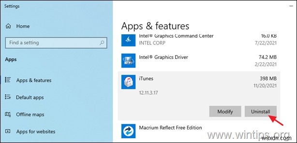 विंडोज 10 पर iTunes की  आवश्यक फाइलें गुम  त्रुटि ठीक करें
