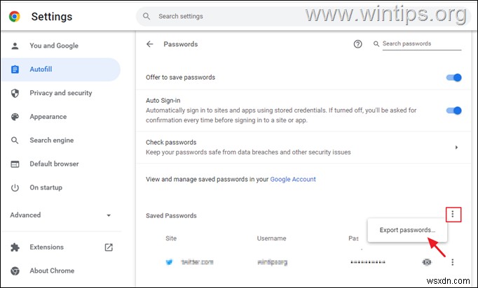 क्रोम पासवर्ड को मिनटों में नए PC में ट्रांसफर करें