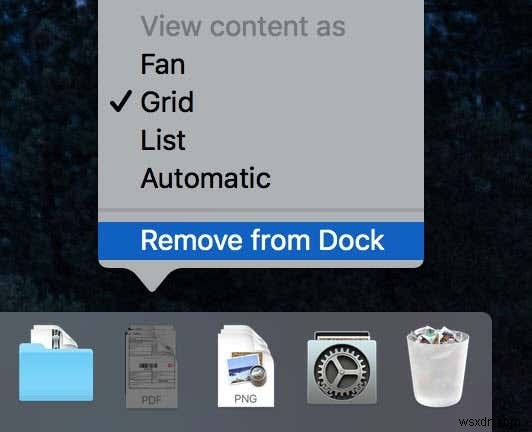 MacOS डॉक से हाल की फाइलों को त्वरित रूप से खोलें