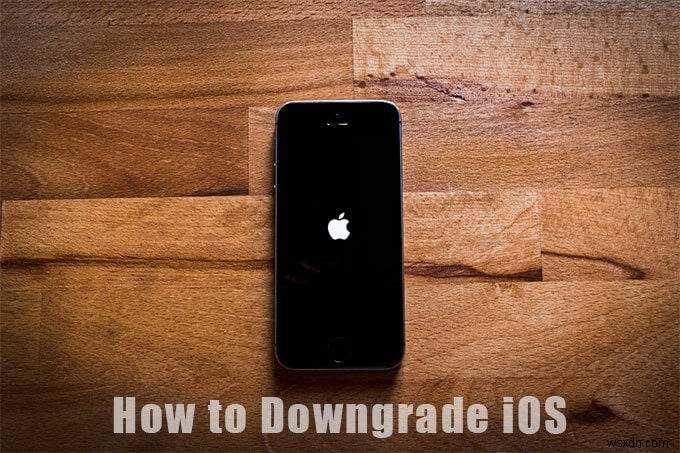 iOS को सुरक्षित रूप से डाउनग्रेड करना: चरण-दर-चरण मार्गदर्शिका