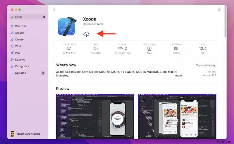 Xcode का उपयोग करके मैक पर आईफोन और आईपैड प्रोसेस देखें