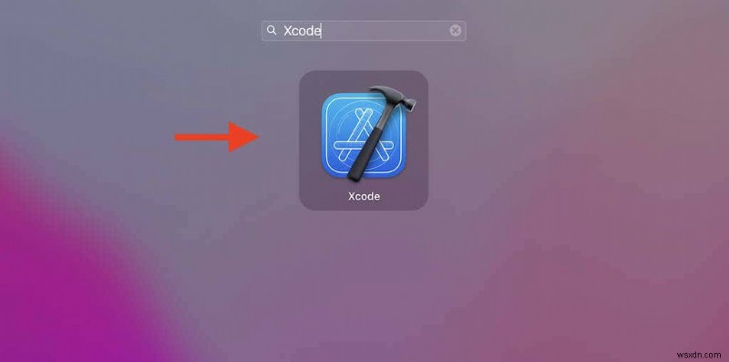Xcode का उपयोग करके मैक पर आईफोन और आईपैड प्रोसेस देखें
