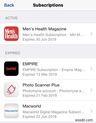 किसी भी iDevice पर अपने iOS सब्सक्रिप्शन को आसानी से देखें और रद्द करें