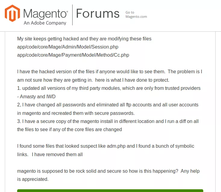 Magento हैक से रिकवरी: विशेषज्ञ मैलवेयर हटाने और रोकथाम गाइड