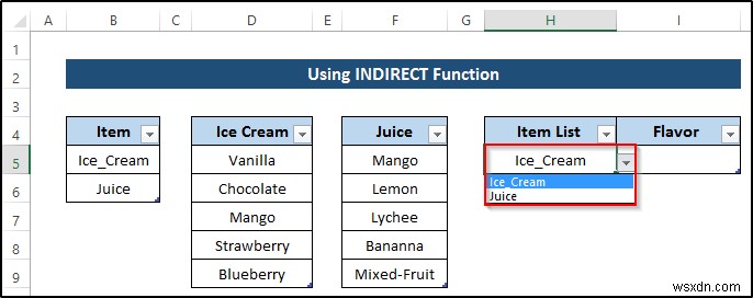 Excel में डायनामिक डिपेंडेंट ड्रॉपडाउन बनाएं: 4 चरण-दर-चरण गाइड