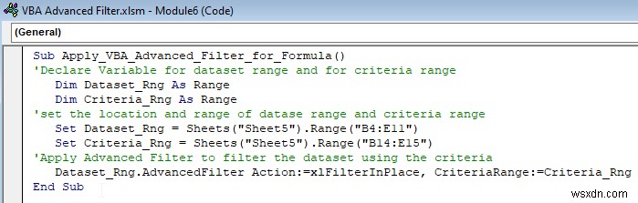 Excel VBA: एकाधिक मानदंडों के लिए एडवांस्ड फ़िल्टर में महारत हासिल करें - 5 सिद्ध तकनीकें