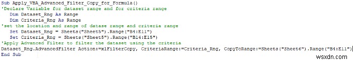 Excel VBA: एकाधिक मानदंडों के लिए एडवांस्ड फ़िल्टर में महारत हासिल करें - 5 सिद्ध तकनीकें