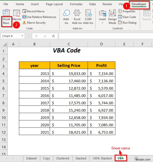 Excel में दो बार चार्ट मर्ज करने के 5 विशेषज्ञ तरीके