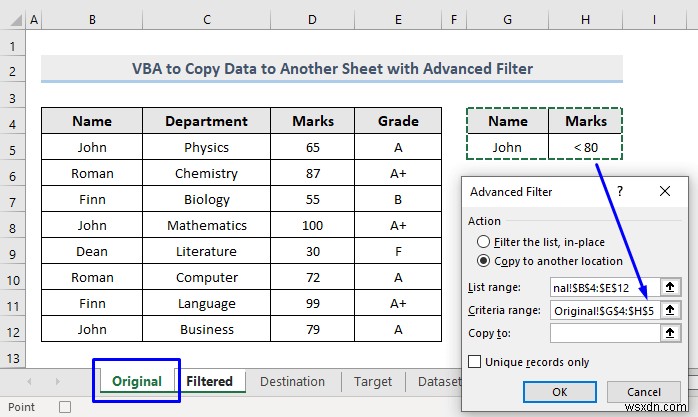 VBA में महारत हासिल करें: Excel शीट्स के बीच फ़िल्टर किया गया डेटा जल्दी और सुरक्षित रूप से कॉपी करें