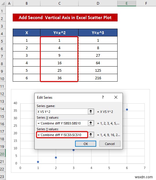 Excel में विशिष्ट X-अक्ष वाले एकाधिक चार्ट मर्ज करें - चरण-दर-चरण मार्गदर्शिका