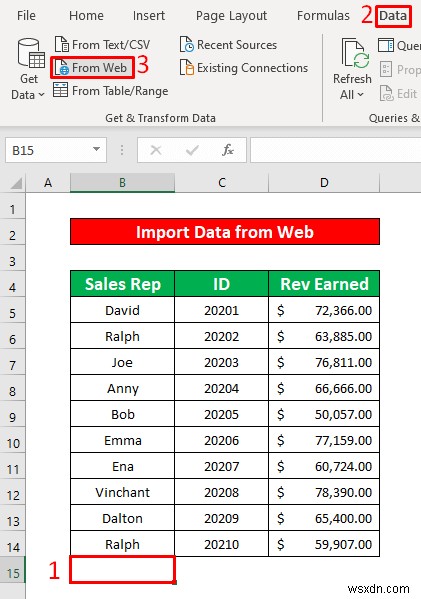 सरल Excel: वेब डेटा को 2 सरल चरणों में आयात करें