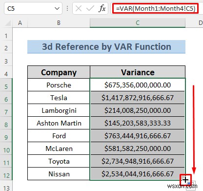नामित रेंज के साथ 3-डी Excel संदर्भ बनाएं - 7 सरल तरीके