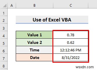 VBA का उपयोग करके एक्सेल डेटा को हर 5 सेकंड में स्वचालित रूप से रीफ्रेश करें