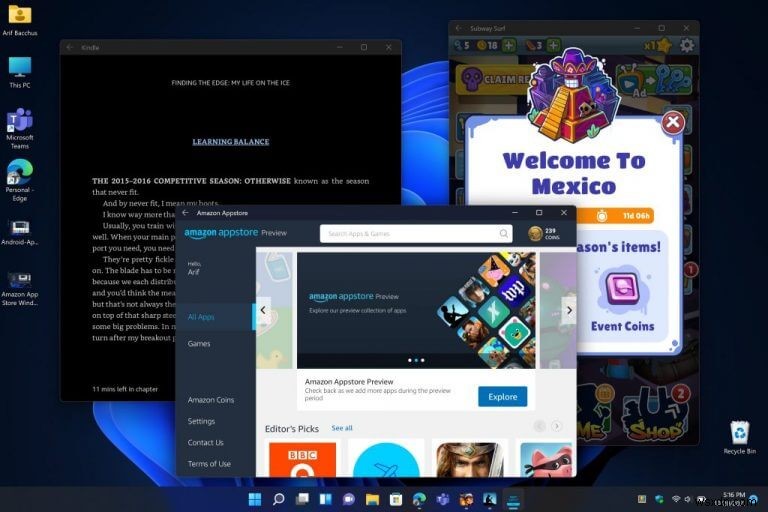 Amazon ऐप स्टोर के माध्यम से विंडोज 11 पर Android ऐप्स चलाएं - चरण-दर-चरण वीडियो गाइड