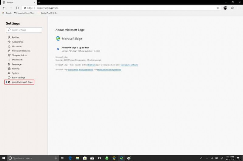 3 आसान चरणों में Microsoft Edge Insider ब्राउज़र को नवीनतम बिल्ड में अपडेट करें
