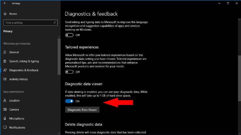 Windows 10 द्वारा Microsoft को भेजे जाने वाले डायग्नोस्टिक डेटा देखें: चरण-दर-चरण मार्गदर्शिका