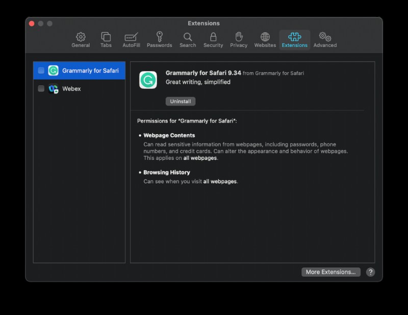 macOS से WebNavigator ब्राउज़र अनइंस्टॉल करें: 2022 पूरी गाइड