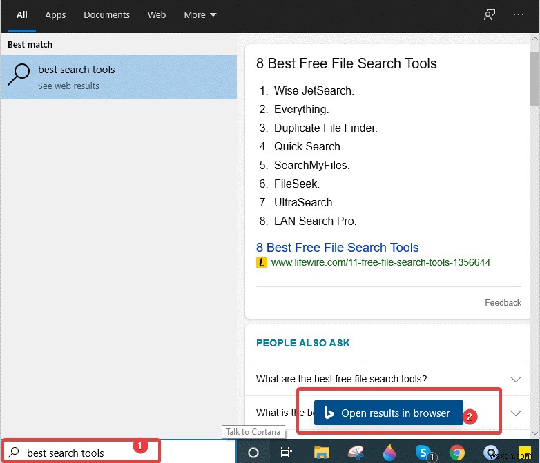 Windows 10 में Bing Search अक्षम करें: चरण-दर-चरण गाइड