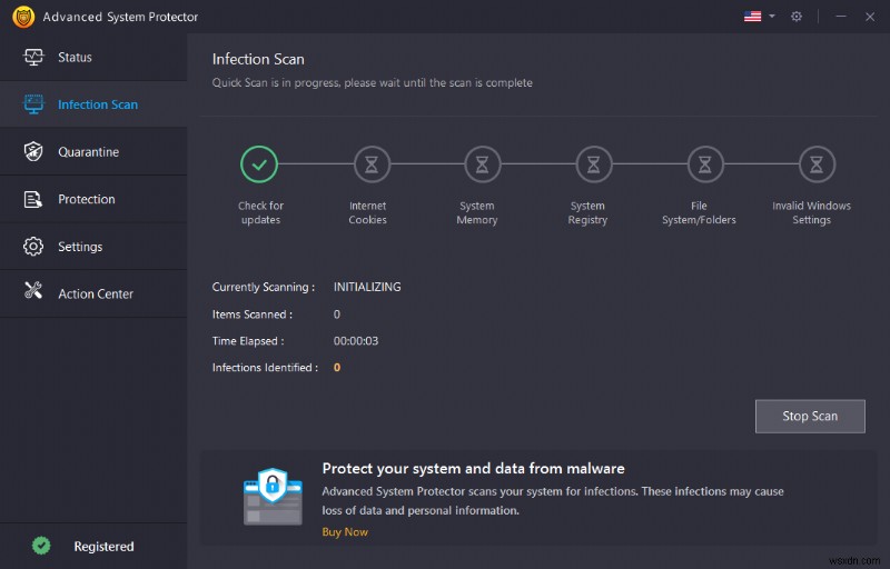 Advanced System Protector के साथ अपने PC को मैलवेयर से सुरक्षित रखें