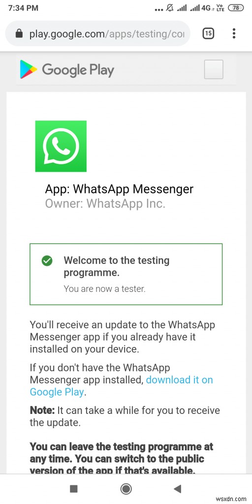 WhatsApp के Android बीटा प्रोग्राम में शामिल हों: चरण-दर-चरण गाइड