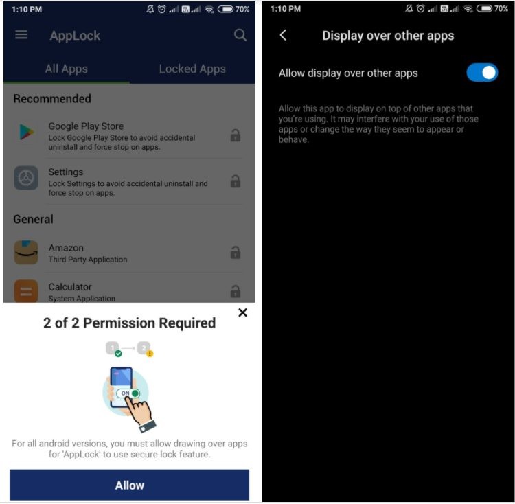 ऐप लॉकर के साथ अपने Android ऐप्स सुरक्षित करें: फिंगरप्रिंट, पैटर्न और पासवर्ड सुरक्षा