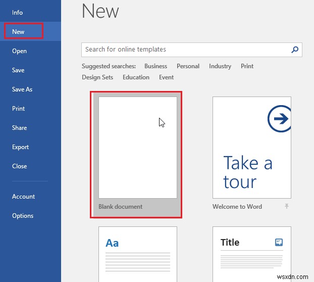 MS Word 2016 बैकस्टेज व्यू में महारत हासिल करें - दस्तावेज़ आसानी से बनाएं, खोलें, सेव करें, प्रिंट करें और शेयर करें