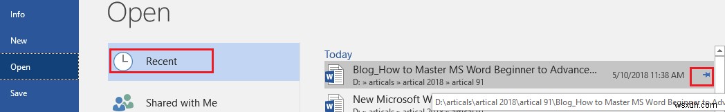 MS Word 2016 बैकस्टेज व्यू में महारत हासिल करें - दस्तावेज़ आसानी से बनाएं, खोलें, सेव करें, प्रिंट करें और शेयर करें